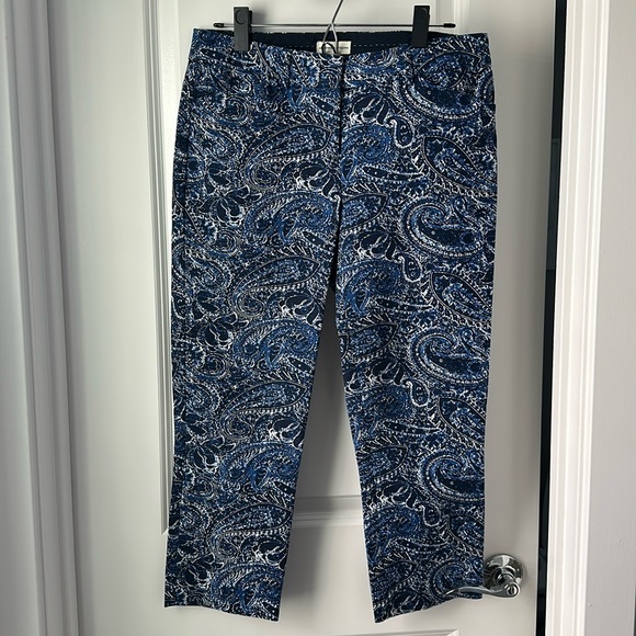 Adrienne Vittadini Pants - Paisley Print Pants Size 4